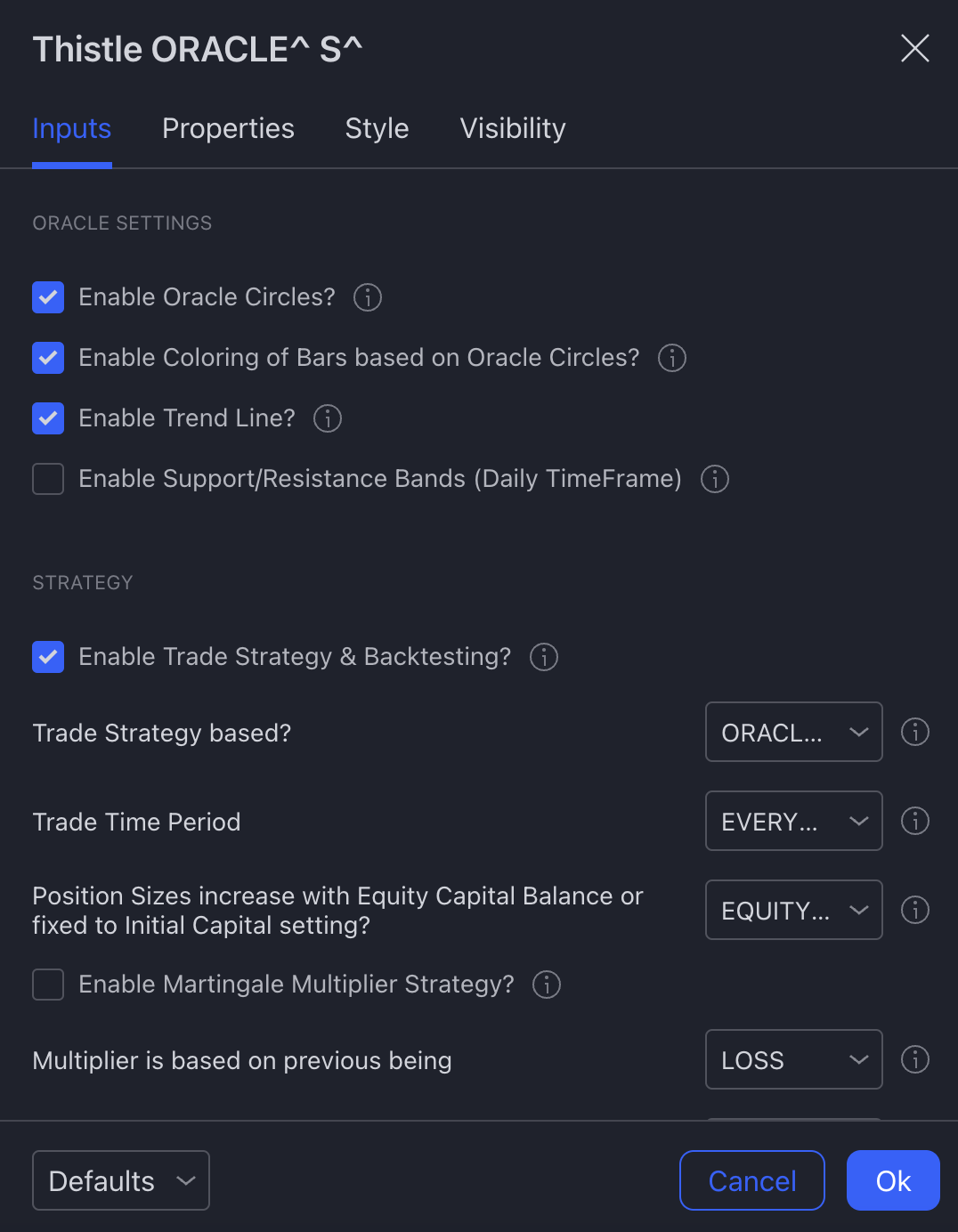 Oracle Features